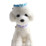 Cute Elastic Safety Cat Collar with Bell – Kawaii Heart & Donut Charms
