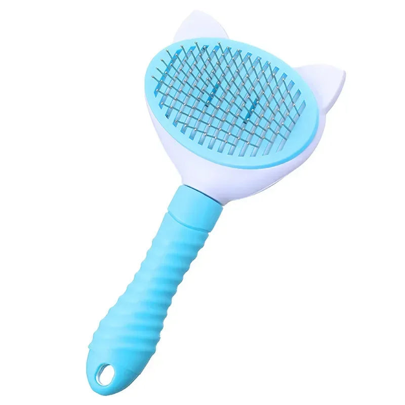 Self-Cleaning Pet Grooming Brush – Professional Quality Comb for Dogs & Cats