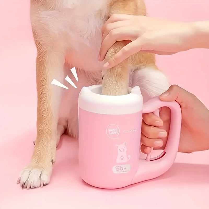 Automatic Pet Paw Cleaner – Quick, Gentle & No Scrubbing Needed