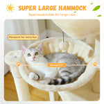 Large Multi-Level Cat Tree – Cozy Condos, Sisal Scratching Posts & Fun Toys for Indoor Cats