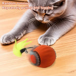 Interactive USB Rechargeable Rolling Cat Toy Ball – Automatic Self-Rotating Fun for Indoor Cats
