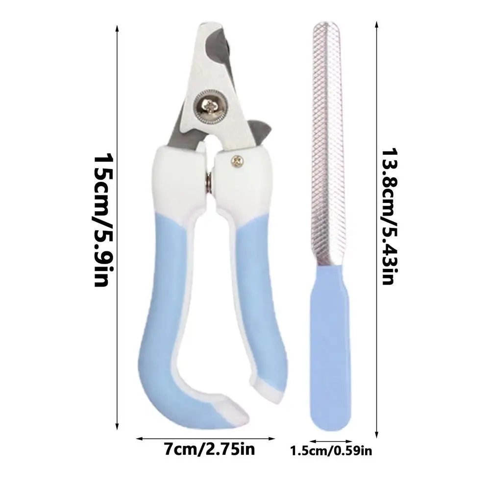 Professional Pet Nail Clippers & Trimmer – Safe and Portable Grooming for Puppies, Cats & Birds