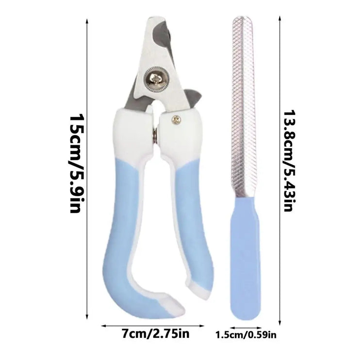 Professional Pet Nail Clippers & Trimmer – Safe and Portable Grooming for Puppies, Cats & Birds