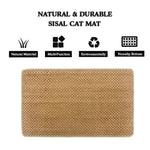 Premium Sisal Cat Scratching Mat – Furniture Saver & Healthy Scratching Spot for Indoor Cats