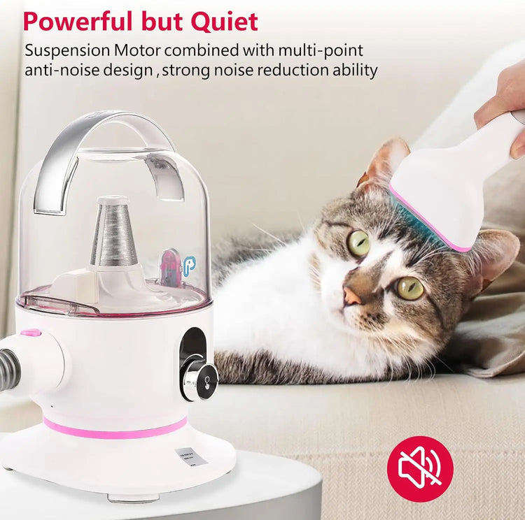 Pet Grooming Vacuum – Dog Hair Groomer & Multi-Functional Pet Grooming Kit