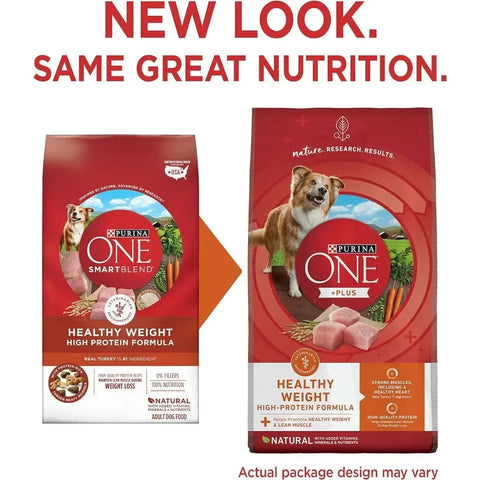 Plus Healthy Weight High-Protein Dry Dog Food – 40 lb. Bag