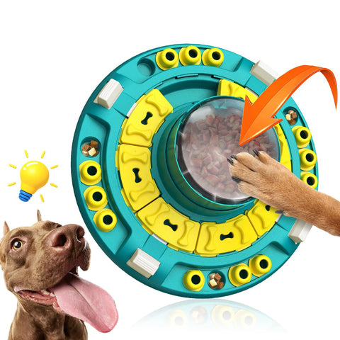 KADTC Advanced Dog Puzzle Toy – Level 4 Brain Stimulation & Slow Feeder