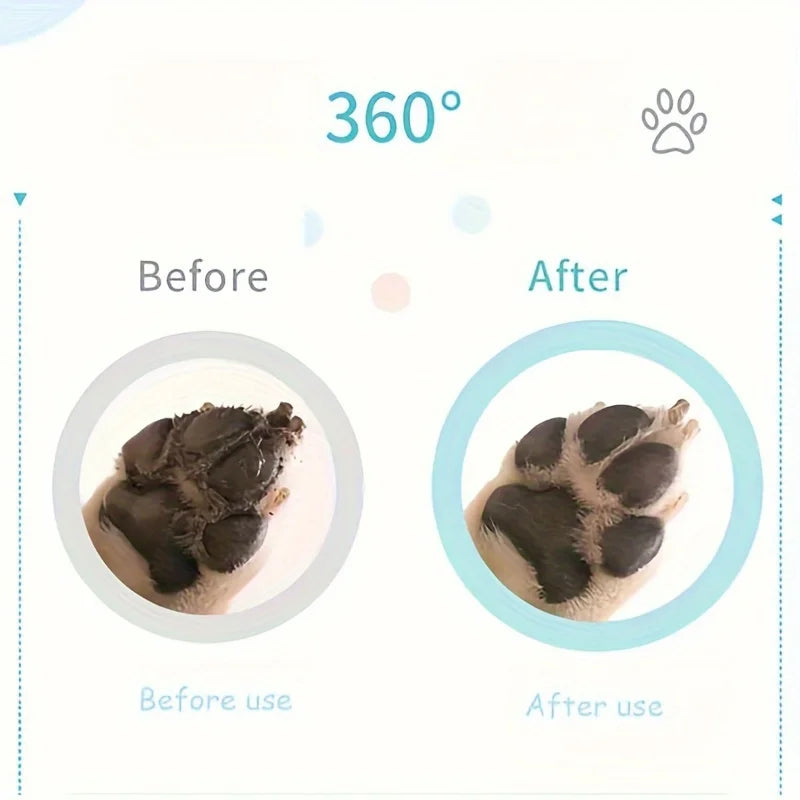 Automatic Pet Paw Cleaner – Quick, Gentle & No Scrubbing Needed