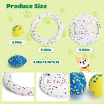 Nobleza Indestructible Fly Disc & Ball Toy Set – Durable Outdoor Interactive Toy for Dogs