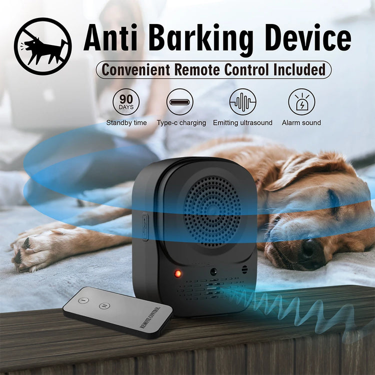 Ultrasonic Dog Barking Stop Device – 4 Adjustable Levels