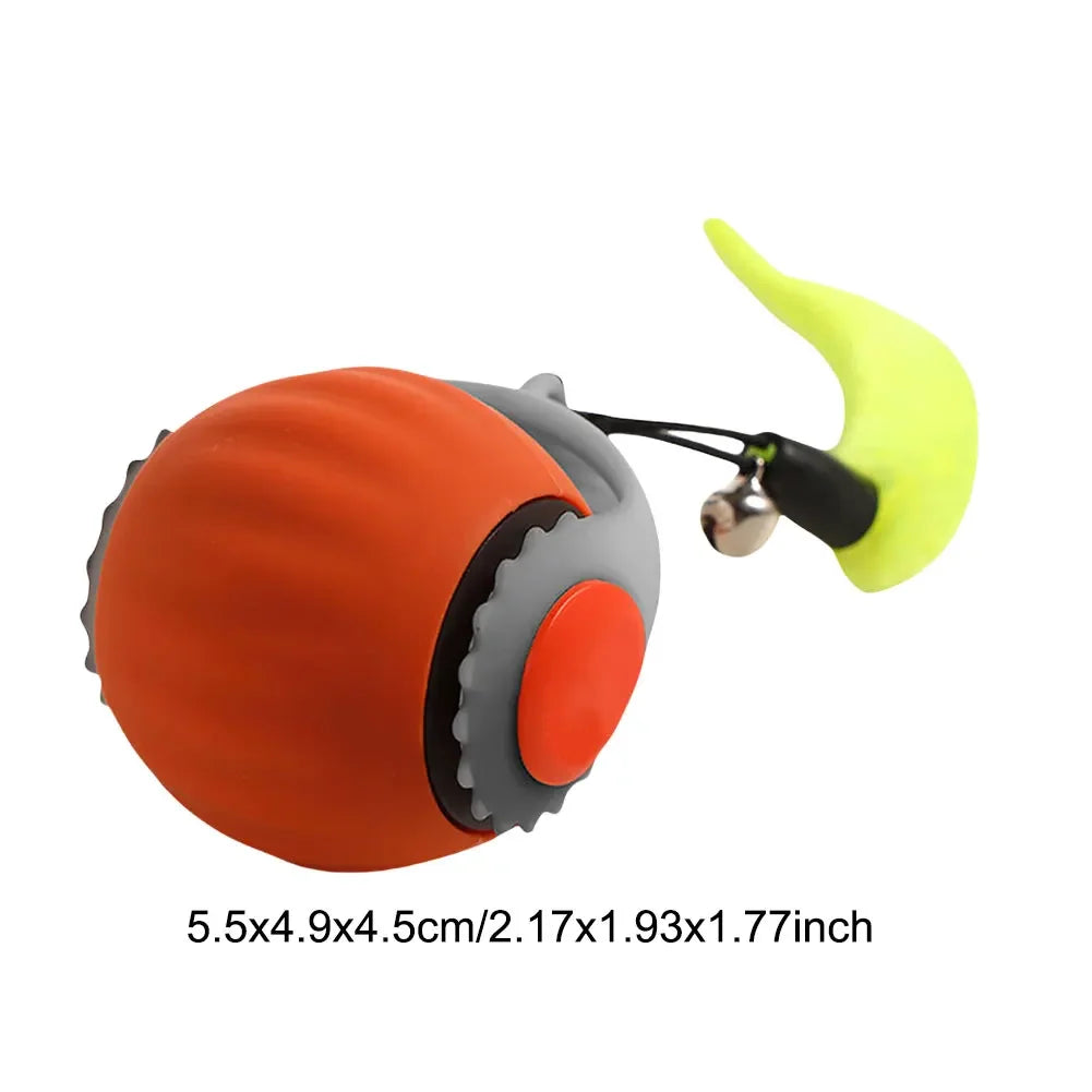Interactive USB Rechargeable Rolling Cat Toy Ball – Automatic Self-Rotating Fun for Indoor Cats