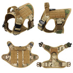 Military Tactical Dog Harness Set – Complete Training Gear