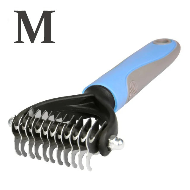 Professional Pet Grooming Brush & Hair Remover – For Dogs, Cats & Small Animals