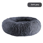 Donut Dog Bed – Plush Calming Pet Bed for Dogs & Cats