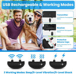 Wireless 2-Dog Fence & Training Collar – Safe Freedom, Smart Control