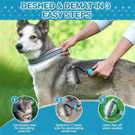 Professional Pet Grooming Brush & Hair Remover – For Dogs, Cats & Small Animals