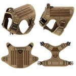 Large Dog Harness & Leash Set – Training & Walking Vest with Collar