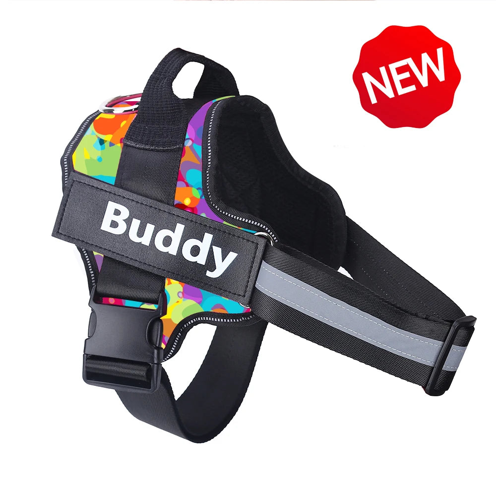 No-Pull Reflective Dog Harness – Comfort & Control for Every Walk