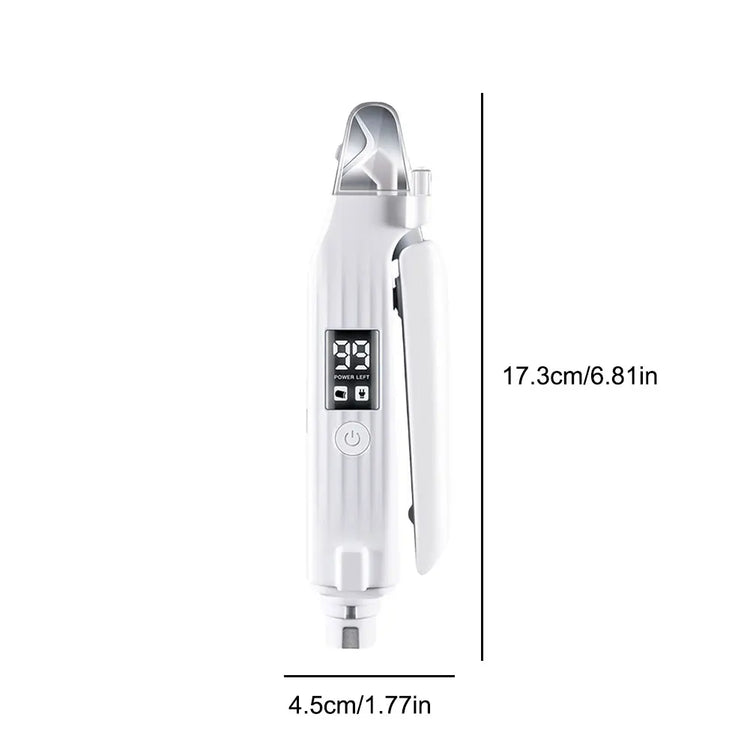2-in-1 Electric Pet Nail Trimmer & Grinder – Quiet, Low Vibration Grooming with LED Light