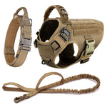 Large Dog Harness & Leash Set – Training & Walking Vest with Collar