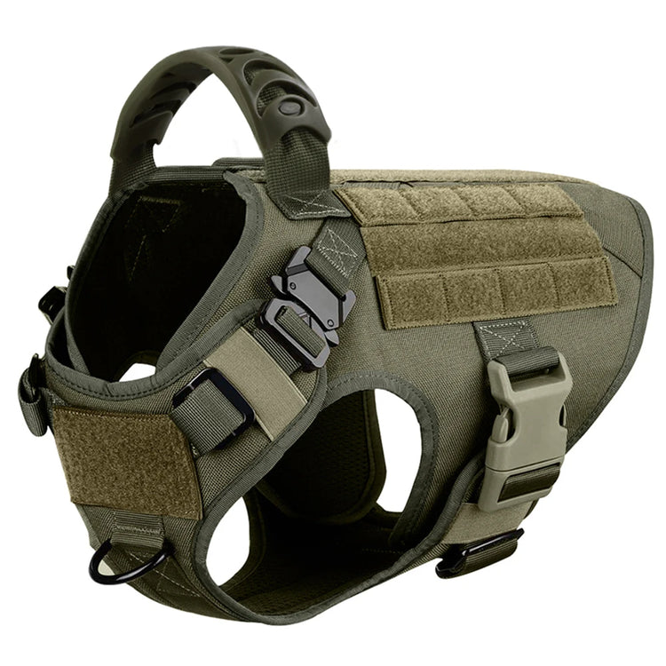 Large Dog Harness & Leash Set – Training & Walking Vest with Collar