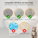 Self-Cleaning Cat Litter Box – Open-Top, Extra Large, with Advanced Safety Sensors for Multi-Cat Households